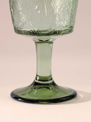 Tropical Moss Wine Glass - Green