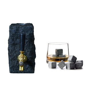 Dispenser & Whiskey Stone Cube Combo