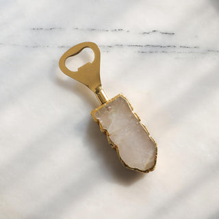 Semi Precious Bottle Opener - Rose Quartz