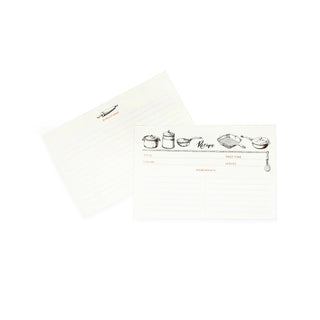 Recipe Cards- Black