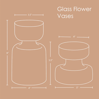 Lilac Glass Vase