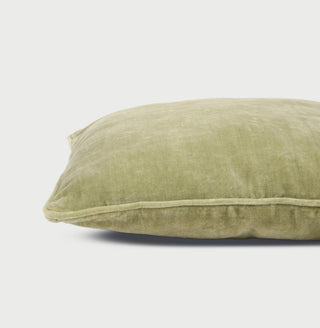 Moss Green Velvet Cushion Cover