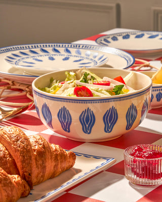 Hand Painted Designs and Colourful Handmade Porcelain Dinner Set  