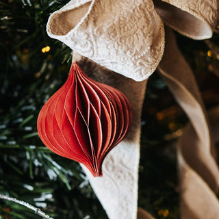 Onion & Round Paper Ornaments