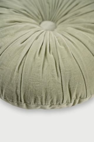 Cuddle Pistachio Round Cushion