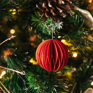 Onion & Round Paper Ornaments