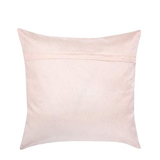 Pink Birds Crushed Velvet Cushion Cover (Pink)