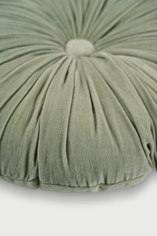 Cuddle Sage Round Cushion