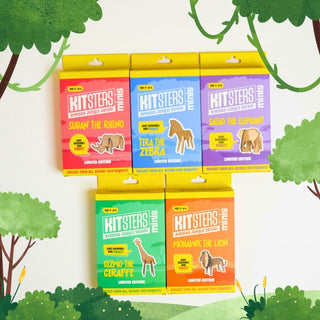 Kitsters Minis - Safari Edition (Pack of 5)