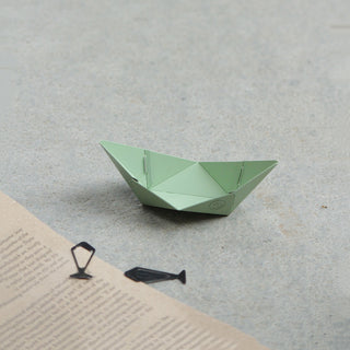 PlayBOAT - Green [With a set of 20 fish shaped paper clips]