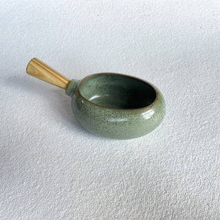 Dip Bowl with Wooden Handle | Mint