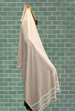 Madake Thin bamboo bath towel- Pink Salt 160*75cm