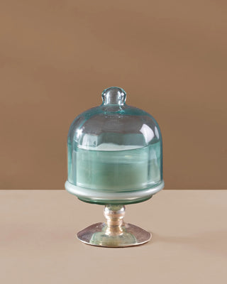 Sundance Aura | Footed Bell Jars | Aqua