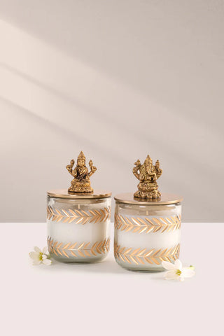 Divine Essence | Ganesh & Laxmi | Set Of 2