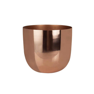 ROSE GOLD METAL PLANTER