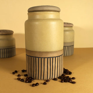Vintage Brown Jar Set