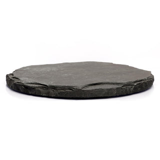 Round Slate Platter & Coasters Set of 4