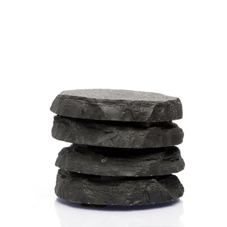 Round Slate Coasters - Set of 4