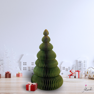 Light Green Paper Christmas Tree (120 cm)