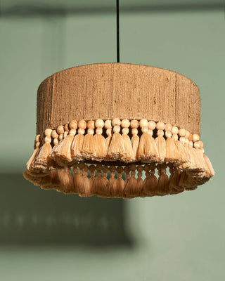 Handmade Jute Pendant Lamp