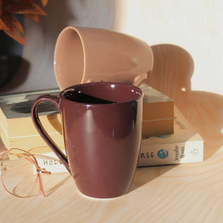 So Calm Mug | Set of 2 | Burgundy