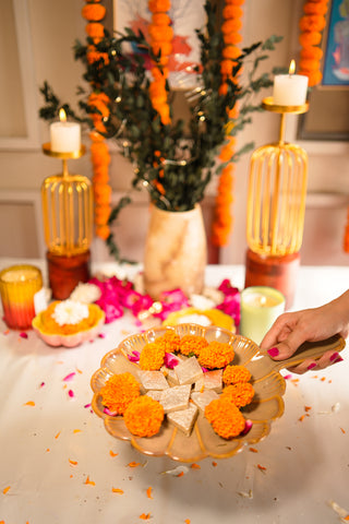 Mithai serving platter