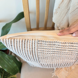 Loom Grid Cushion Cover