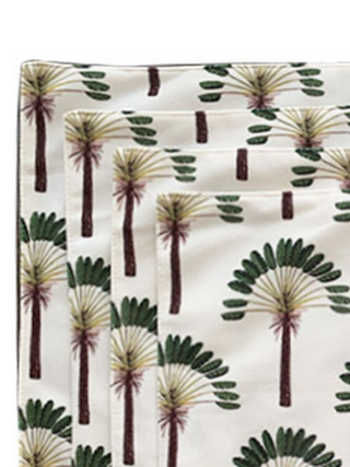 Green Palm Placemats (Set of 4 & 6)