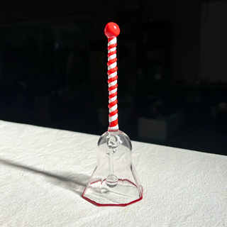 Christmas Glass Bell