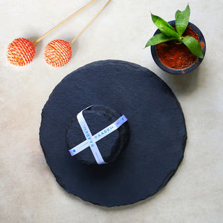 Round Slate Platter