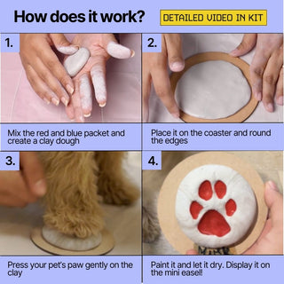 DIY Paw Printing Kit