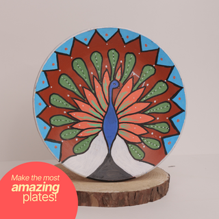DIY Terracotta Plate Painting Kit