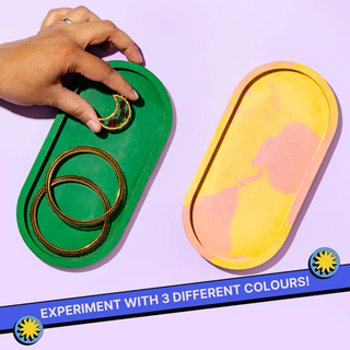 DIY Cement Trinket Tray Kit