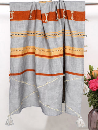 Rooibos- Embroidered Throw