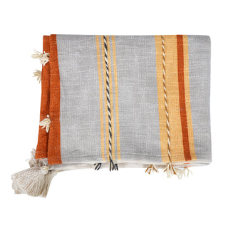 Rooibos- Embroidered Throw