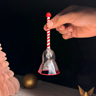 Christmas Glass Bell