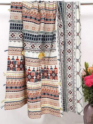 Etherea - Embroidered Throw