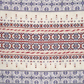 Saura - Embroidered Throw