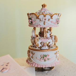 Vintage Carousel Musical Decor