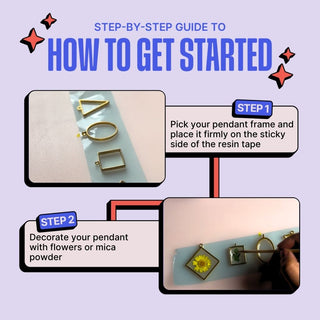 DIY UV Resin Pendant Kit