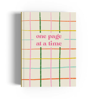 One page at a time A5 Notebook (Ruled) 160 pages