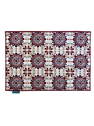 Red Tile Placemats (Set of 4 & 6)