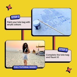 DIY Tote Bag Painting Kit