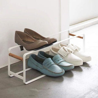 Stackable shoe rack