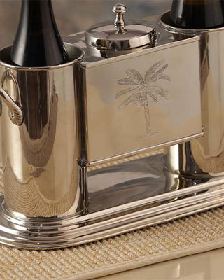 Bahamas Silver-Plated Wine Cooler