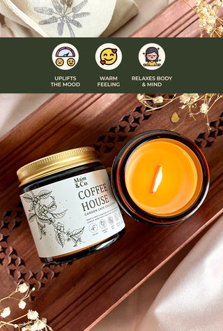 Coffee in Forest & Park Bundle- Set of 3 Coconut Wax Candles