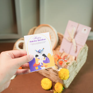 Guardian's Blessing Rakhi hamper