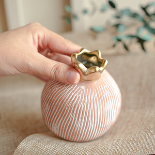 Pomegranate Jewel Vase- Medium