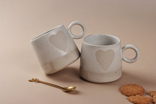 I heart Coffee and Tea Mug | Black