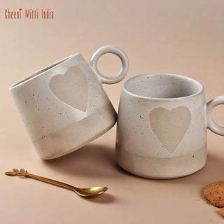 I heart Coffee and Tea Mug | Black